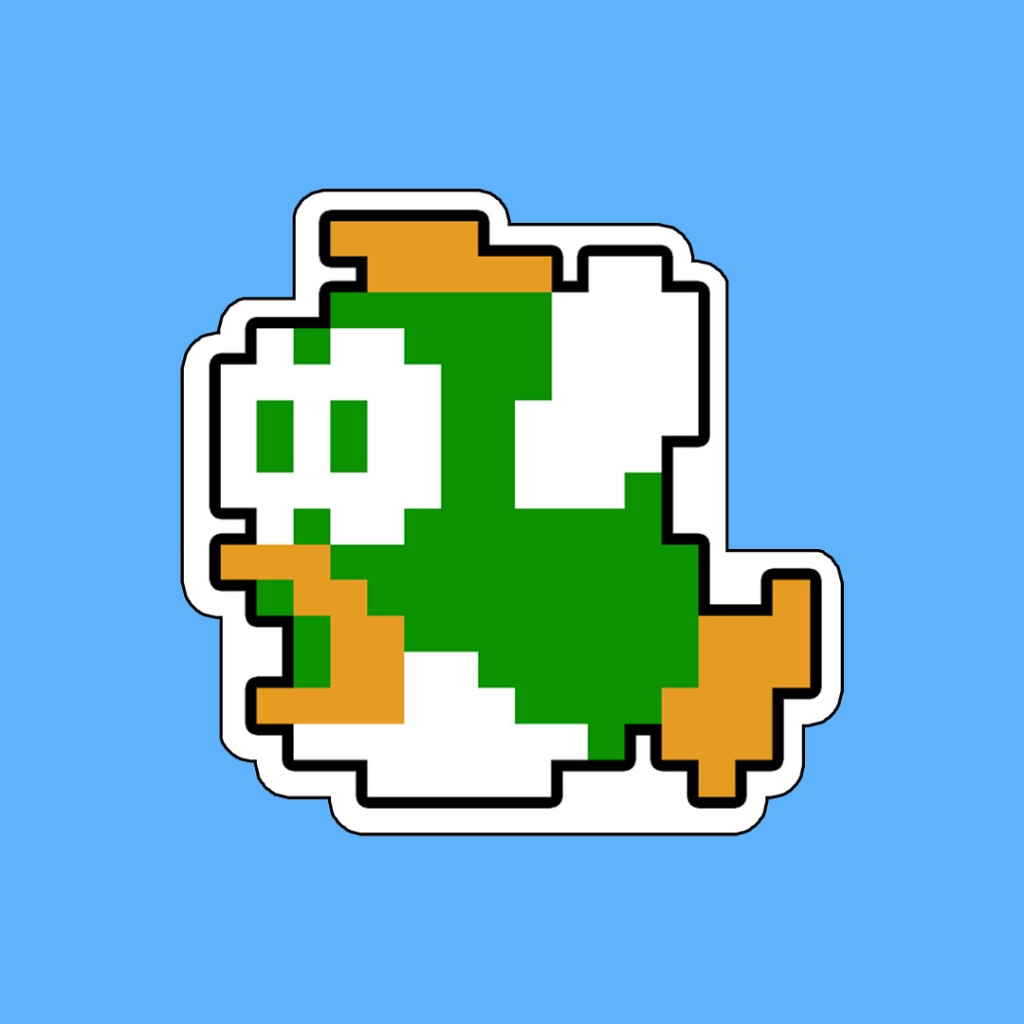 

Stiker Game Nintendo 8 Bit Mario Bros Ikan Hijau Waterproof Pixel Arcade Console Sega Gameboy