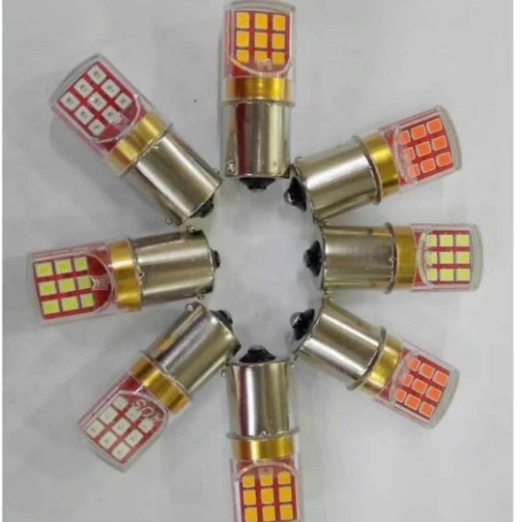 Lampu LED Bemper Truk 24V Nyala Kedip Lampu Kabut kaki 1 Mobil Truk & Bus sepasang