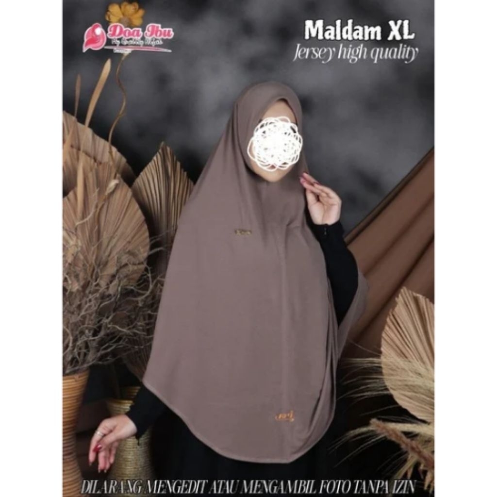 (Terbaru) Jilbab/Hijab DOI/Doa Ibu Malay XL by Bunyamin