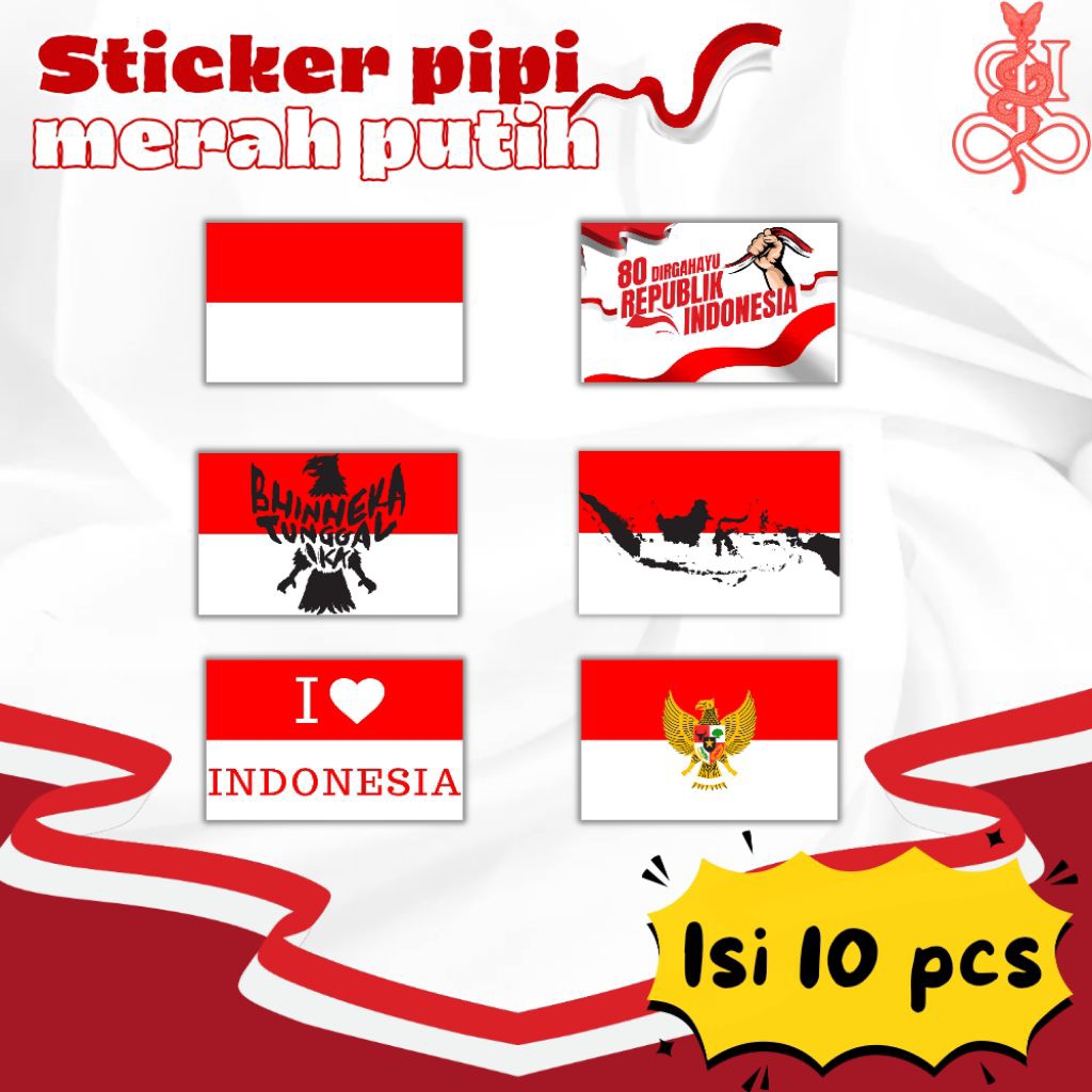 

Sticker Pipi Merah Putih | Tempelan Pipi Bendera | Stiker Indonesia 17 Agustus| Stiker Lucu Murah