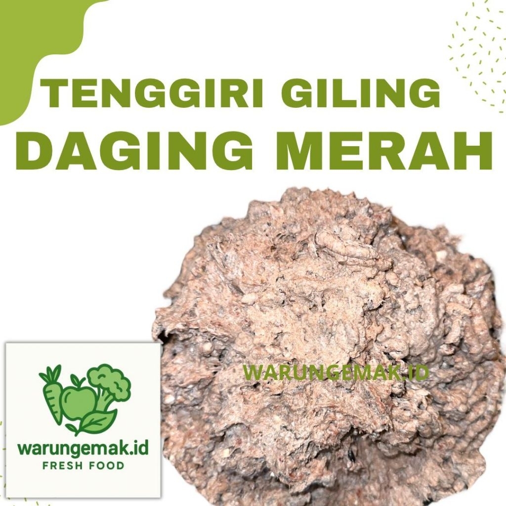 

daging merah tenggiri giling bandung fresh segar instant