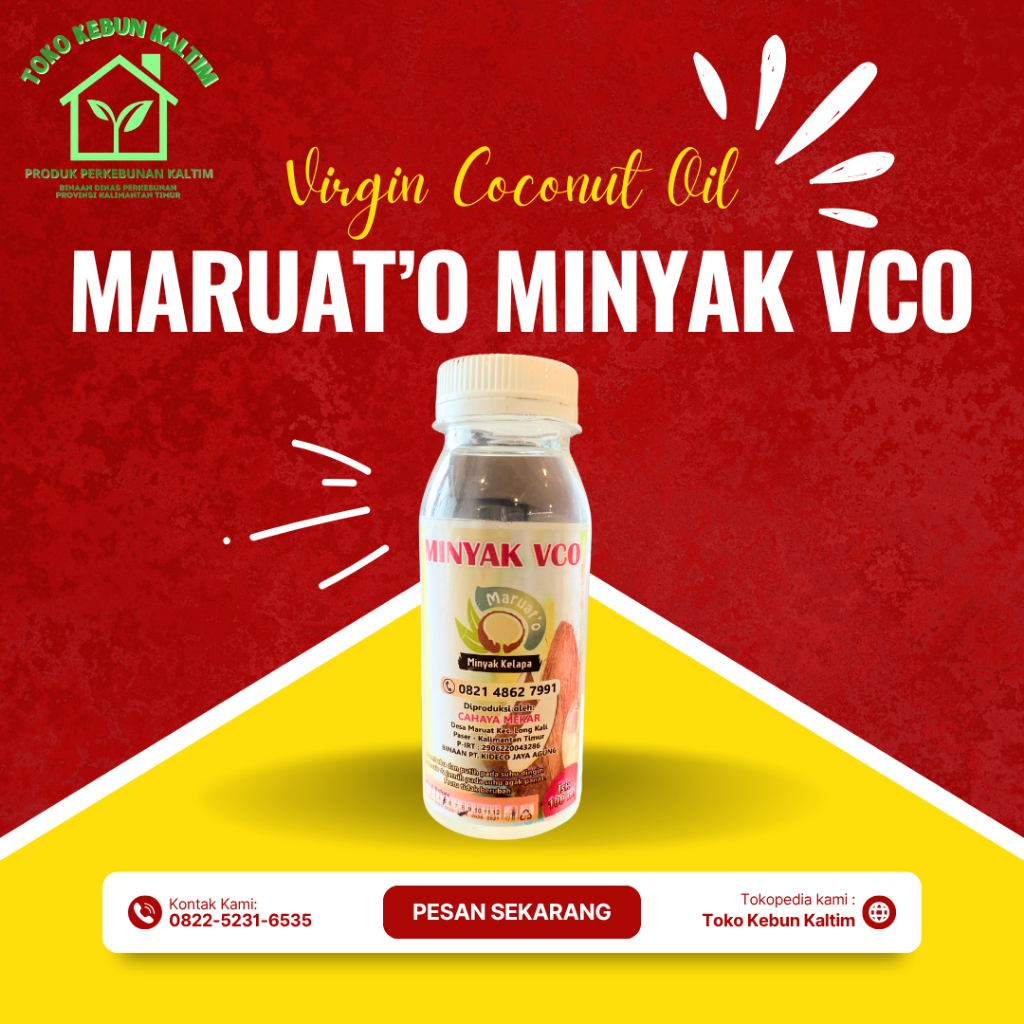 

Minyak VCO Virgin Coconut Oil Maruato