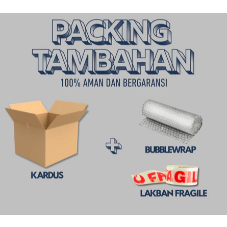 

Packing Tambahan ( Kardus Packing ) ( Hanya untuk packing tambahan )