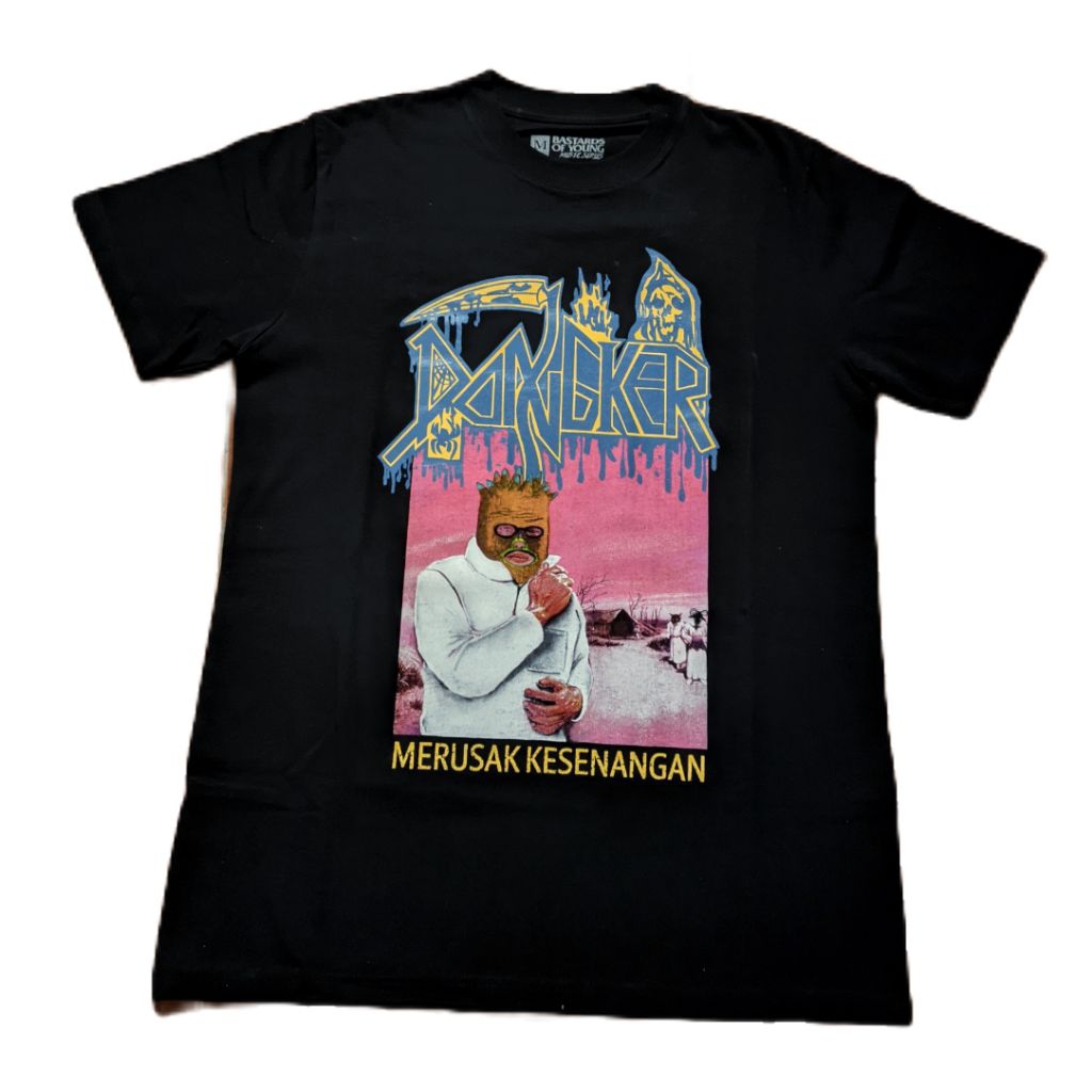 T-shirt Dongker x Bastards of Young - Merusak Kesenangan
