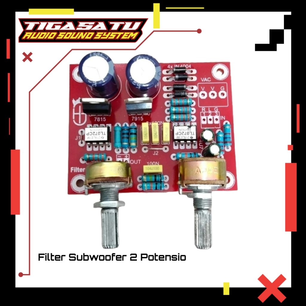 Filter Subwoofer 2 Potensio