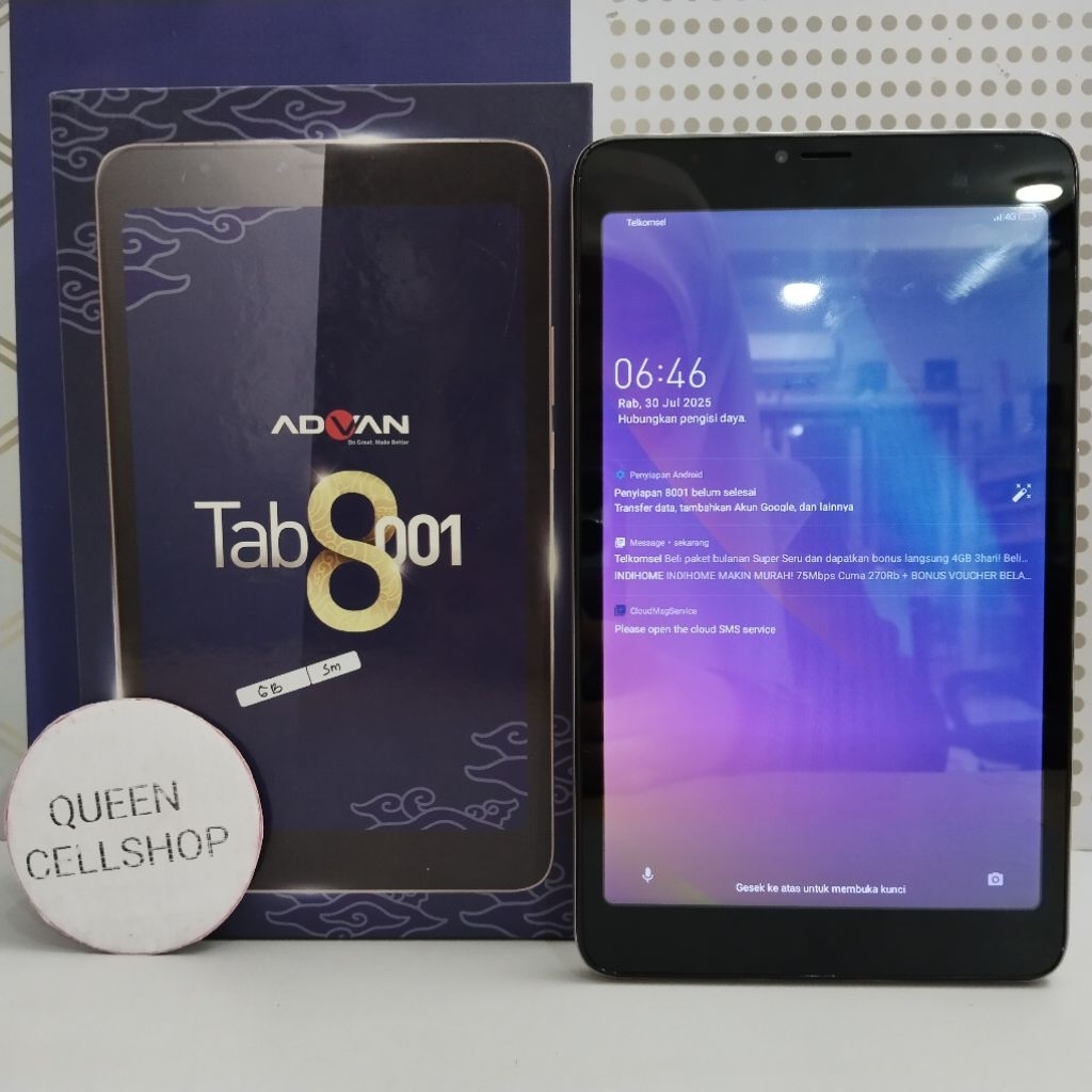ADVAN G TAB 8001 8INCH 3/32 LTE SECOND FULLSET