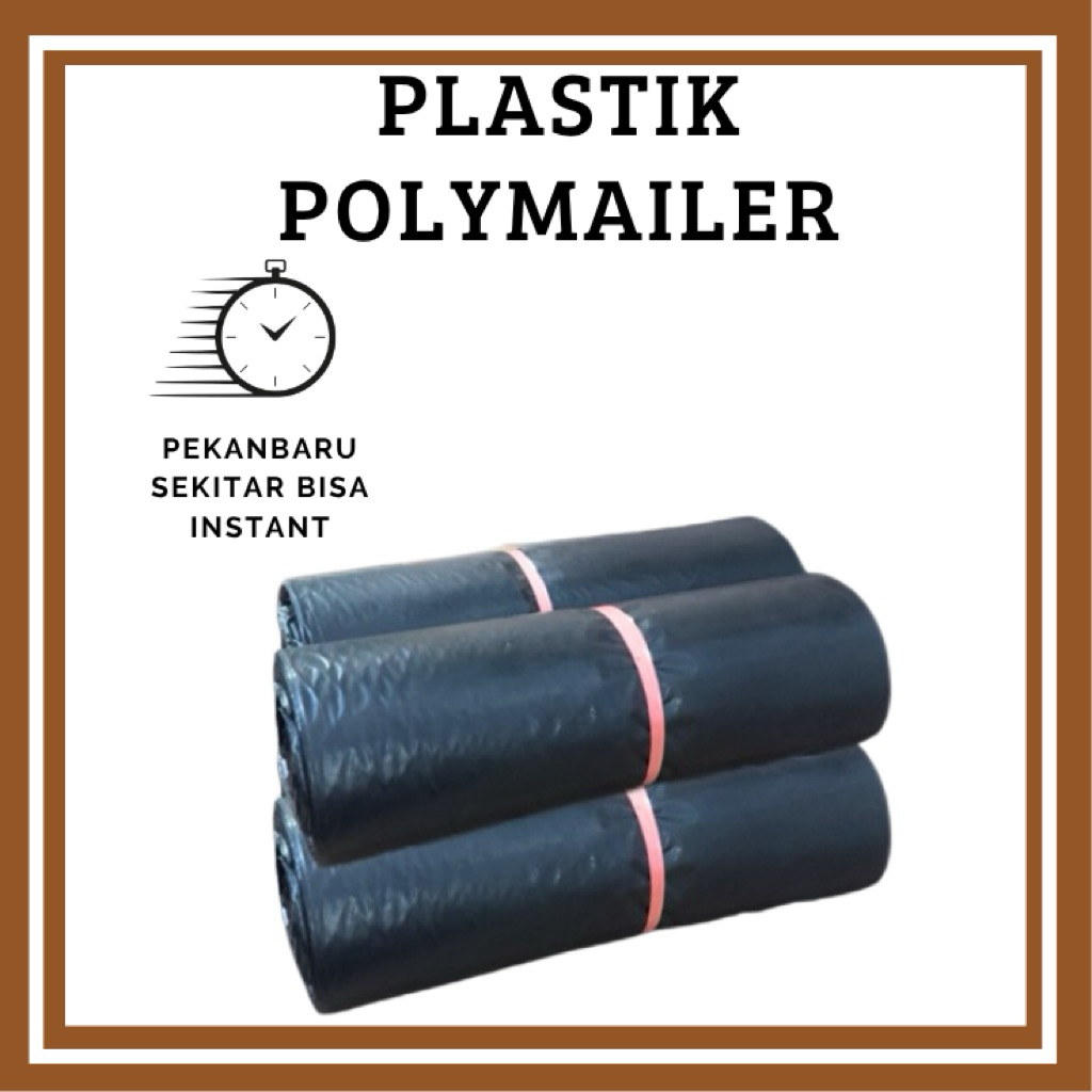 

Plastik Packing Polymailer hitam - Ukuran 30 x 40 cm & 40 x 60 cm - WARNA DOVE