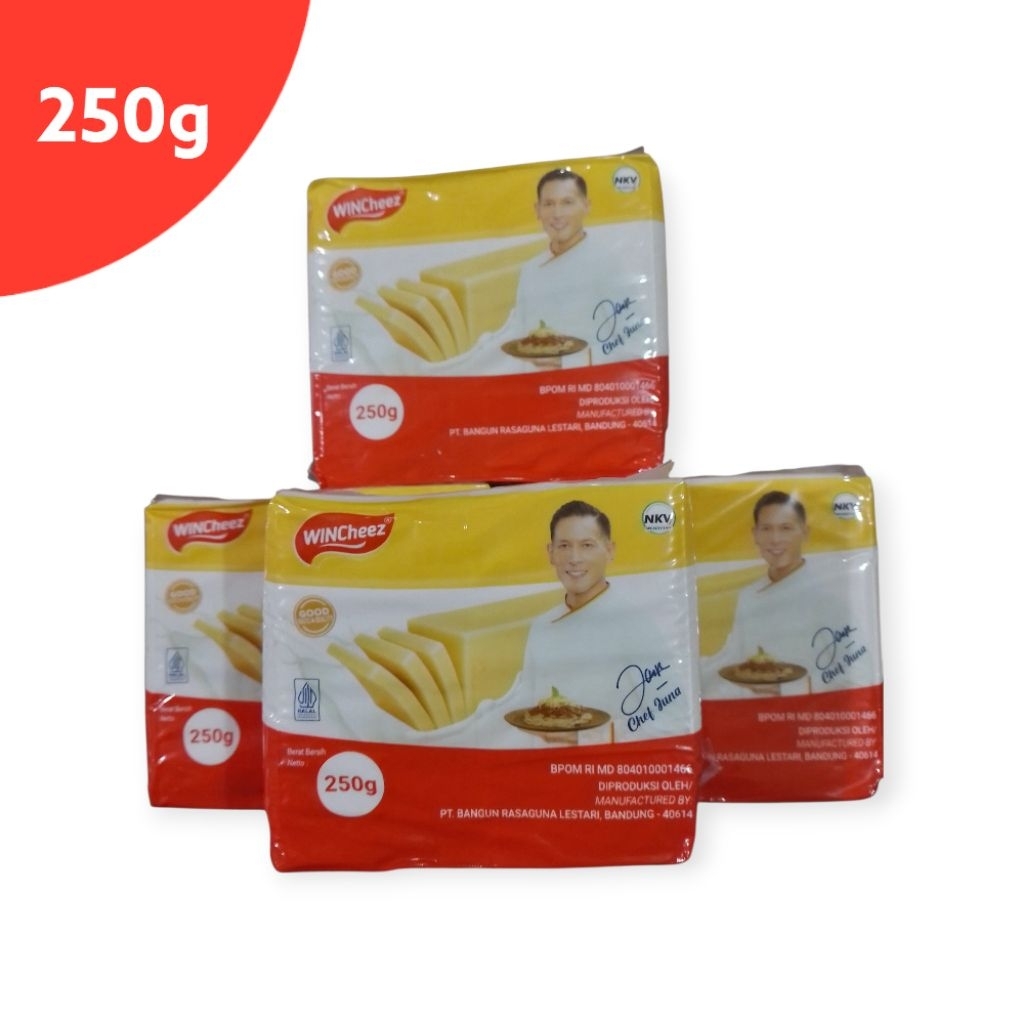 

Wincheez Keju Cheddar Olahan 250g