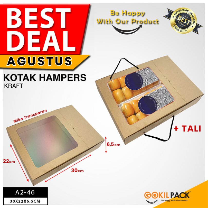 

Box Catering Mika Premium UK.30x22x6.5/Box Catering Sekat/Kotak Catering - A2-46