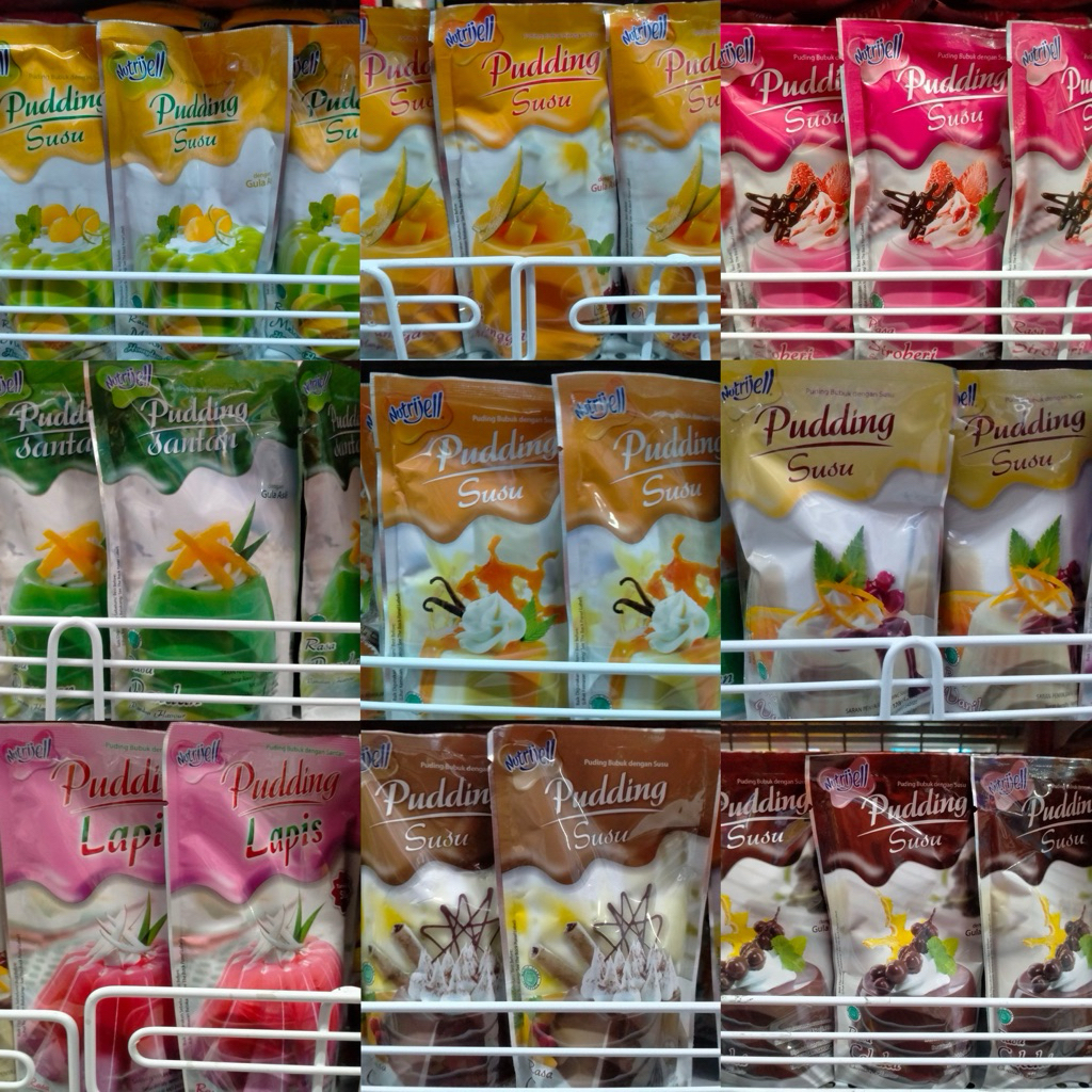 

Nutrijell Puding Susu Instan Powder Dengan Susu