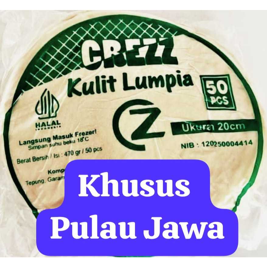 

Kulit Lumpia Frozen Isi 50 Lembar – Anti Sobek & Lentur – Siap Goreng