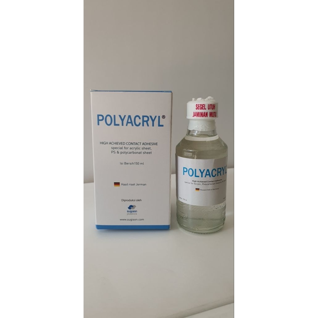 

lem akrilik polyacryl 150 ml (khusus instan kurir)