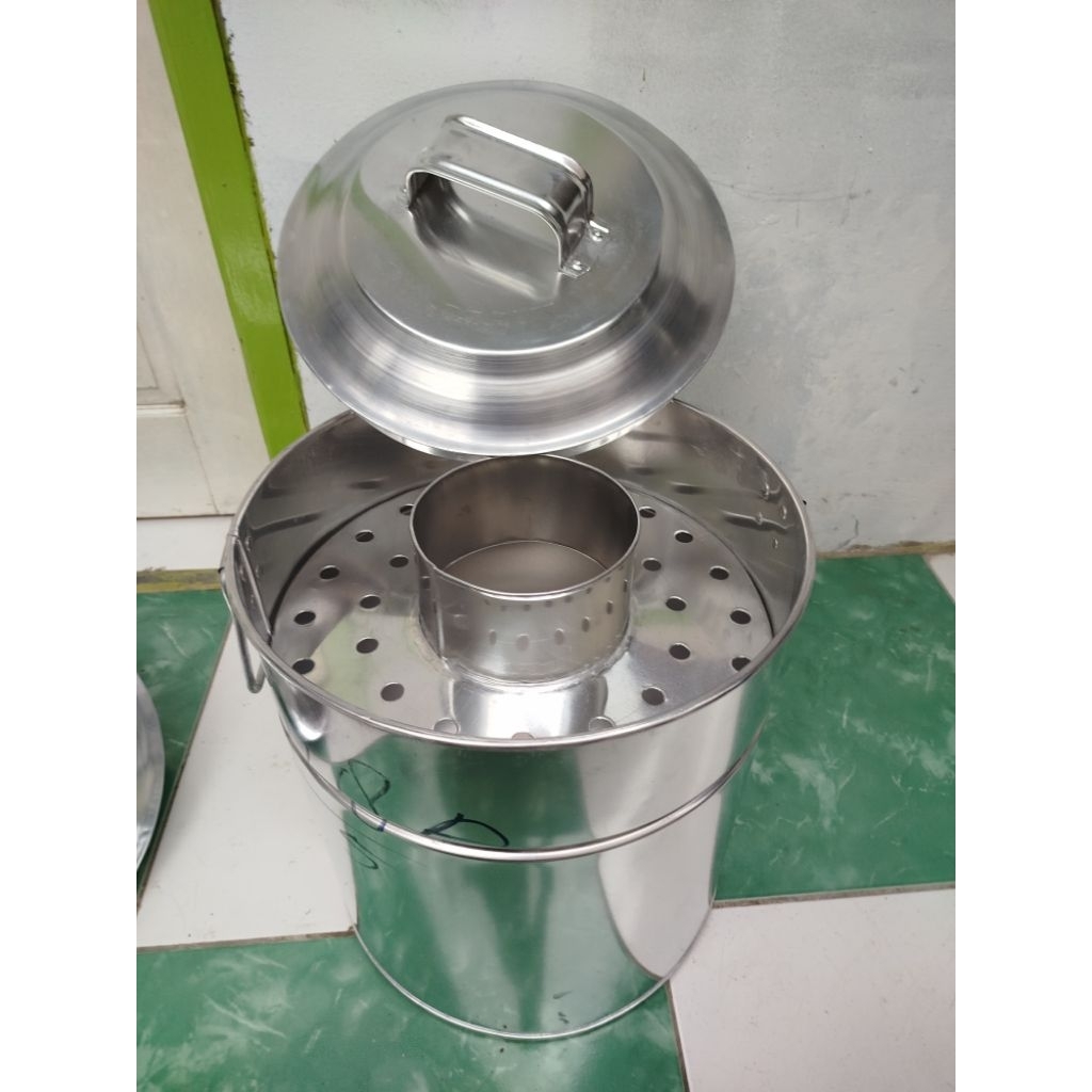 Dandang Bakso Sarangan Full ukuran 32cm Alumunium