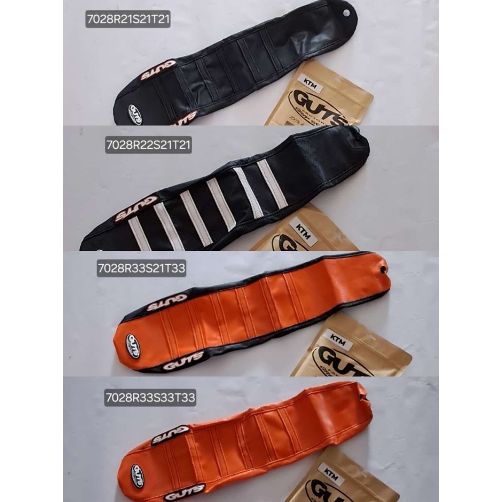 sarung jok/seat cover guts racing original ktm sx/sxf/exc/excf 2023 up