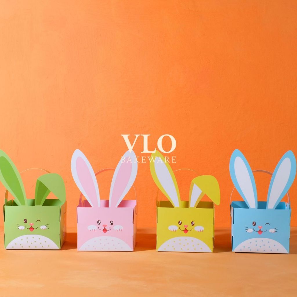 

[1 SET ISI 10 PCS] Kotak kue mini hampers anak|souvenir box birthday|tas hampers jinjing