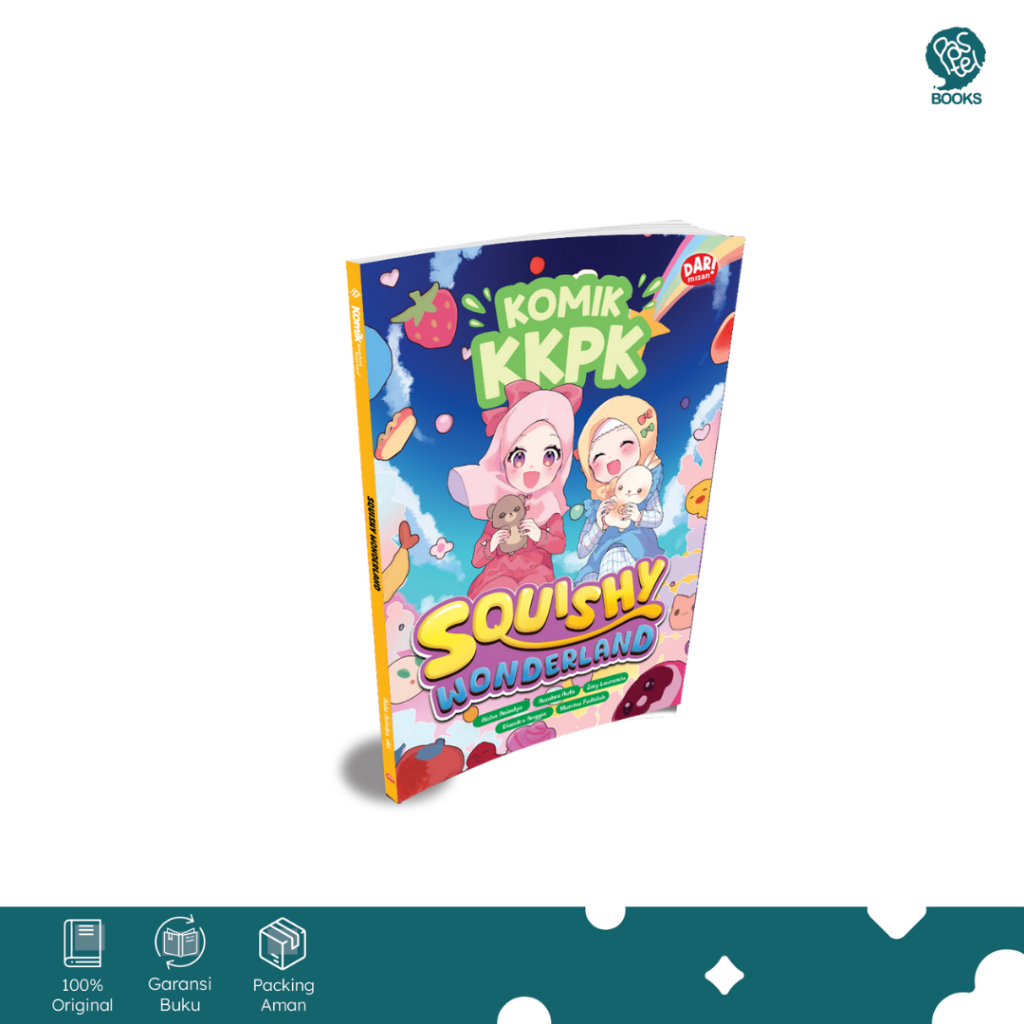 [Pastel Books-DAR] Buku Anak Komik KKPK: Squishy Wonderland | Komik Persahabatan Karya Penulis Cilik