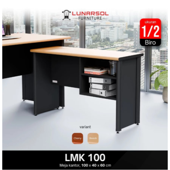 Meja Kantor Samping  Meja Biro 1/2 Biro
