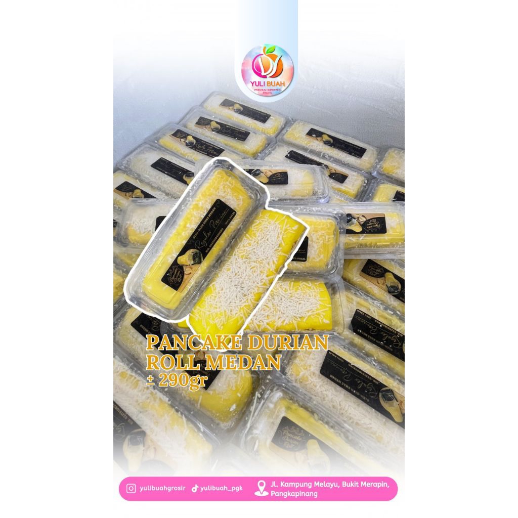 

PANCAKE DURIAN MEDAN JUMBO