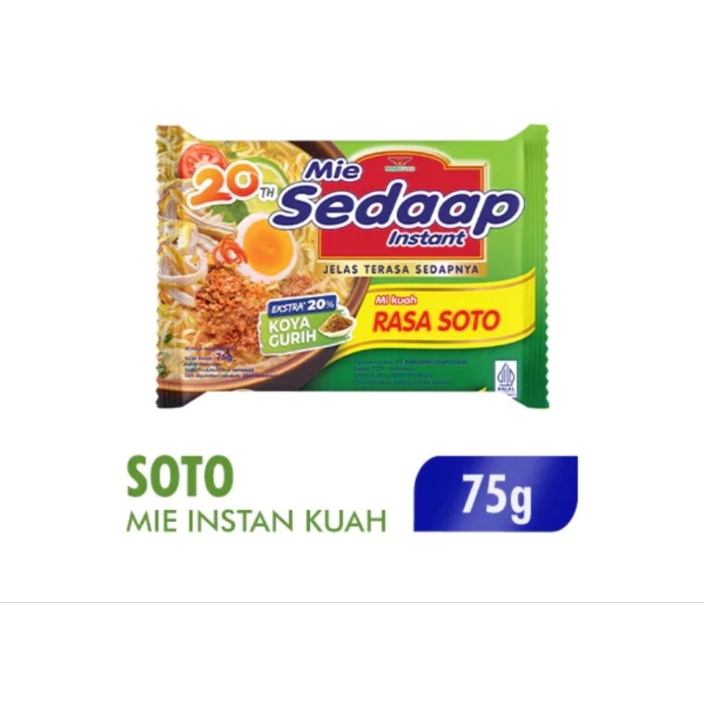 

Mie Sedaap Soto isi 5