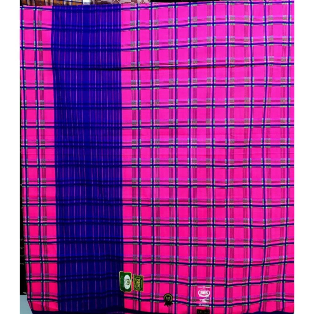 SARUNG BHS KBS GOLD SUTERA SPUNSILK 140 WARNA PINK