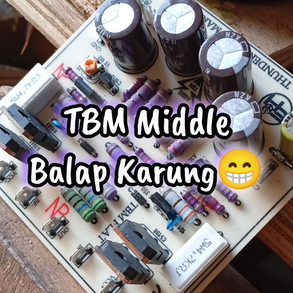 Kit Driver TBM Middle Clarity Khusus Balap Karung