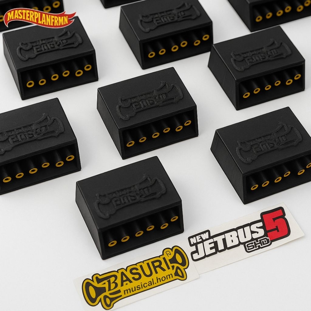 Miniatur 6 corong atas kotak CORTAS mainan bus basuri v4 v3