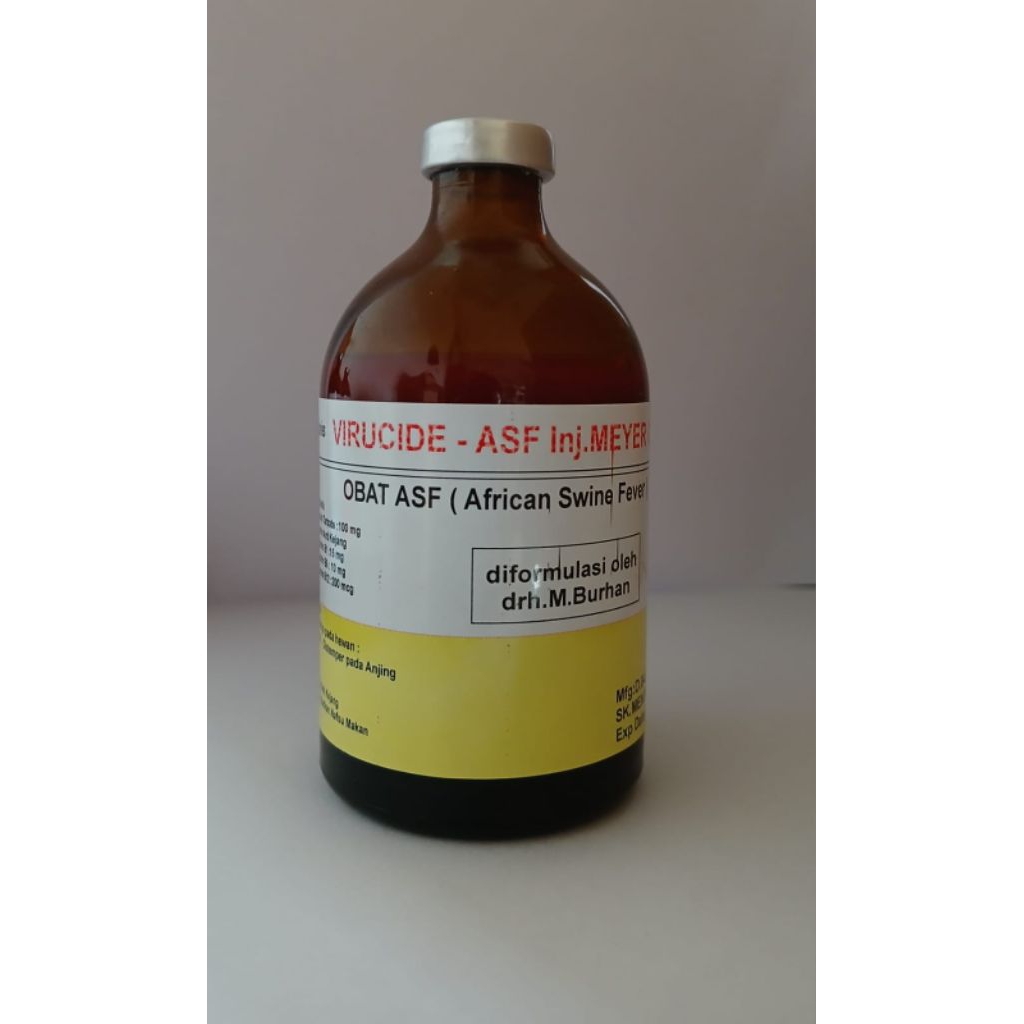 Obat Suspensi Antivirus dan Antibiotik untuk Babi dan Hewan Ternak 100 ml