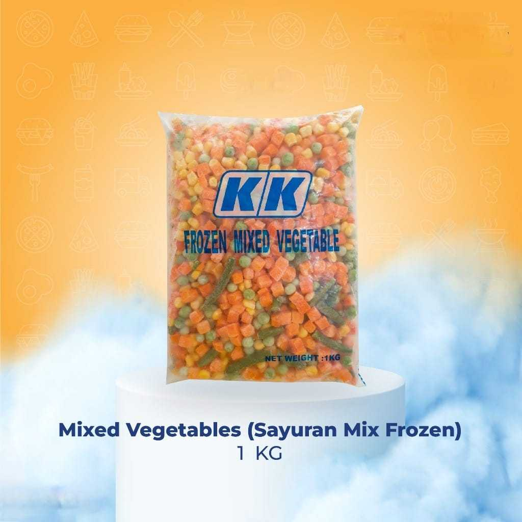 

Premium Frozen Mix Vegetables 1kg Sayuran Beku
