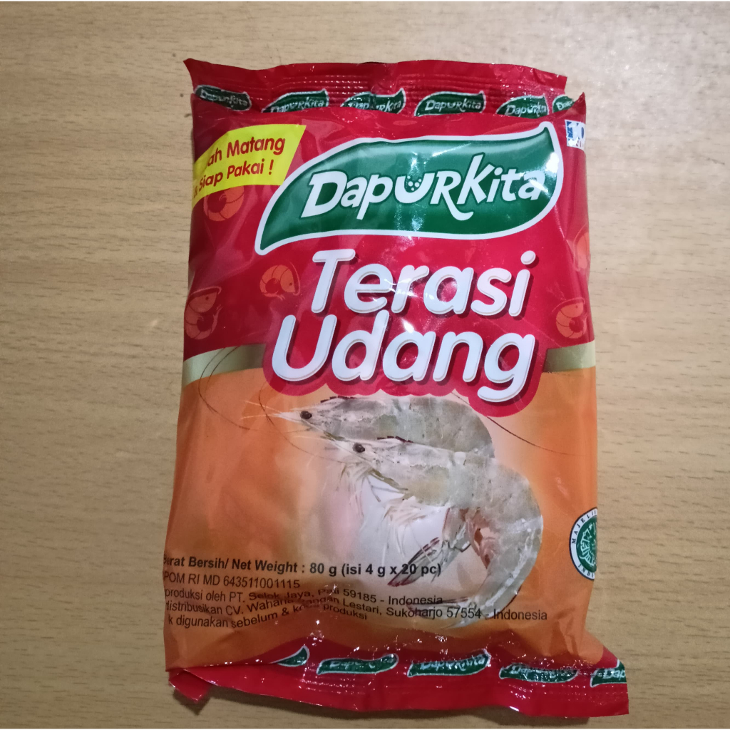 

Terasi Udang Dapur Kita / Terasi Udang Matang Siap Pakai