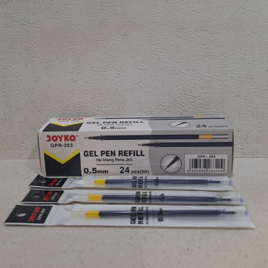

REFFIL ISI PULPEN GELL JOYKO GP-263/pergros is 12 pak