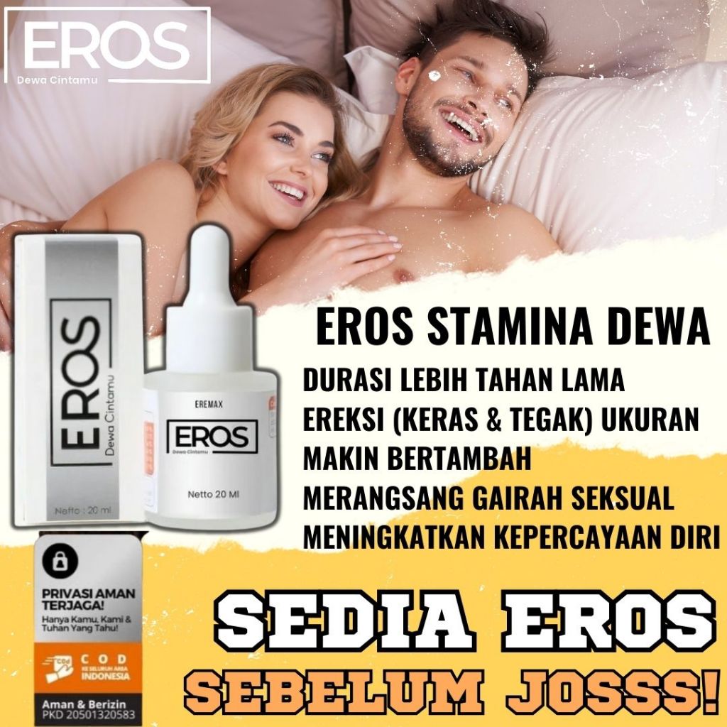 Eros Serum Tetes Pria Perkasa Original Eremax Dewa Cintamu
