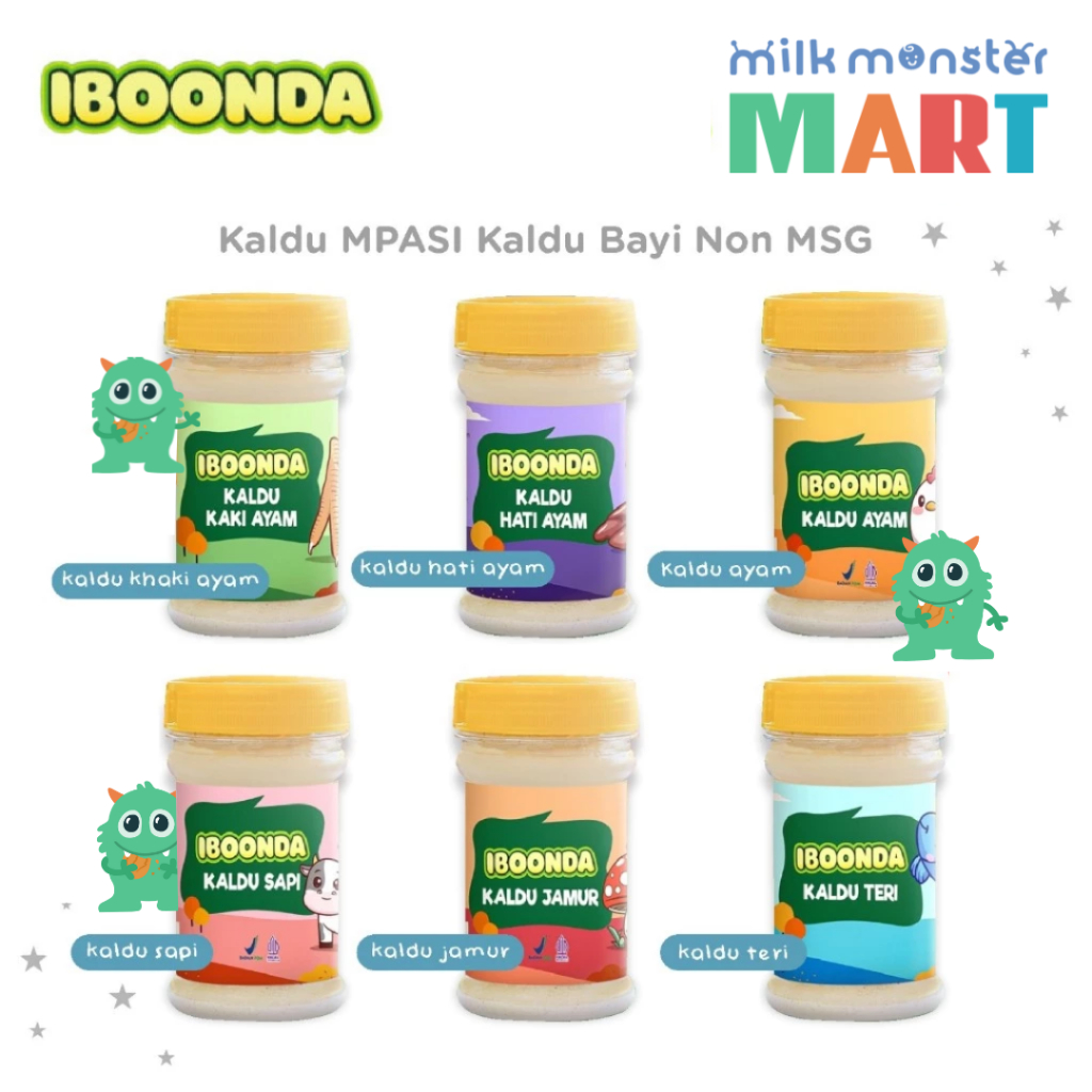 

Bumbu Bunda Iboonda Kaldu MPASI Kaldu Bayi Non MSG