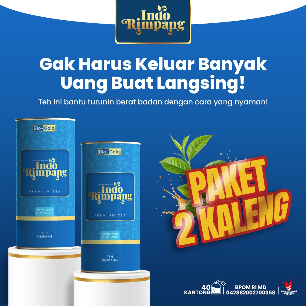 

Indo Rimpang Premium - Teh Rempah Ampuh Bantu Detox dan Menurunkan Timbangan Badan