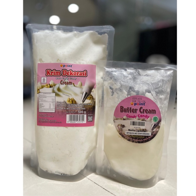 

BUTTER CREAM CANDY CANDY ( KRIM DEKORASI)