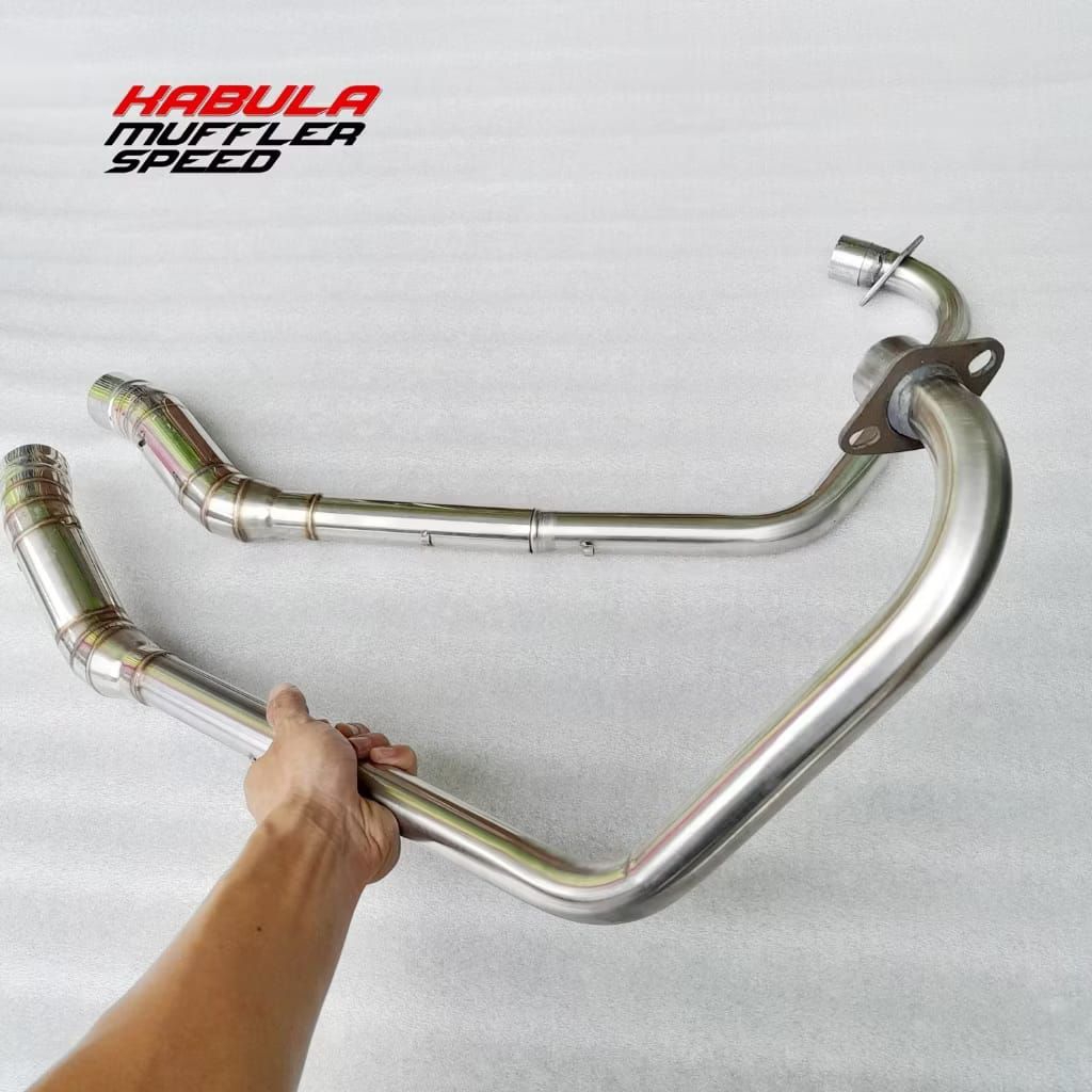 Leher knalpot racing diameter 50 buat gl tiger mp cb