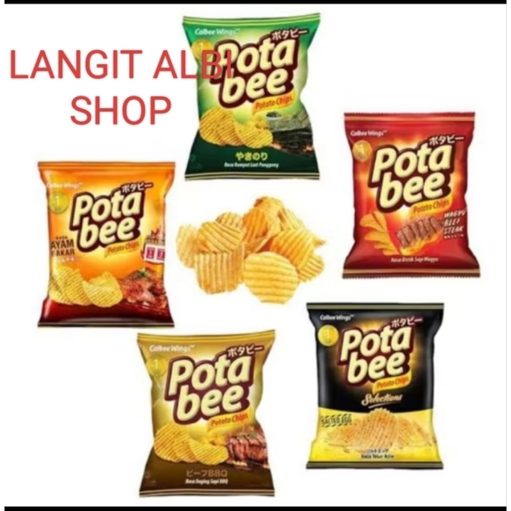 

POTABEE Potaro Chips 68 g al var