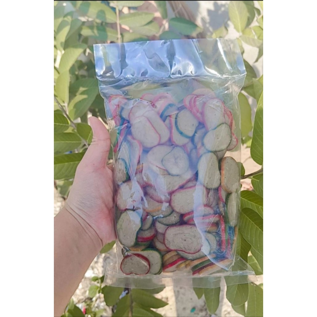 Kerupuk Ikan Tamban Khas tanjung pinang _ Cemilan sehat _ Kerupuk ikan tanpa bahan pengawet ukuran 1