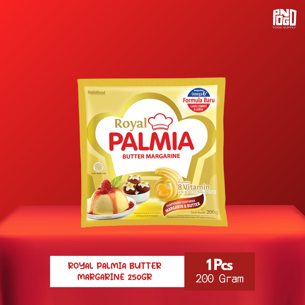 

Palmia Royal Butter Margarine 200gr | Royal Palmia