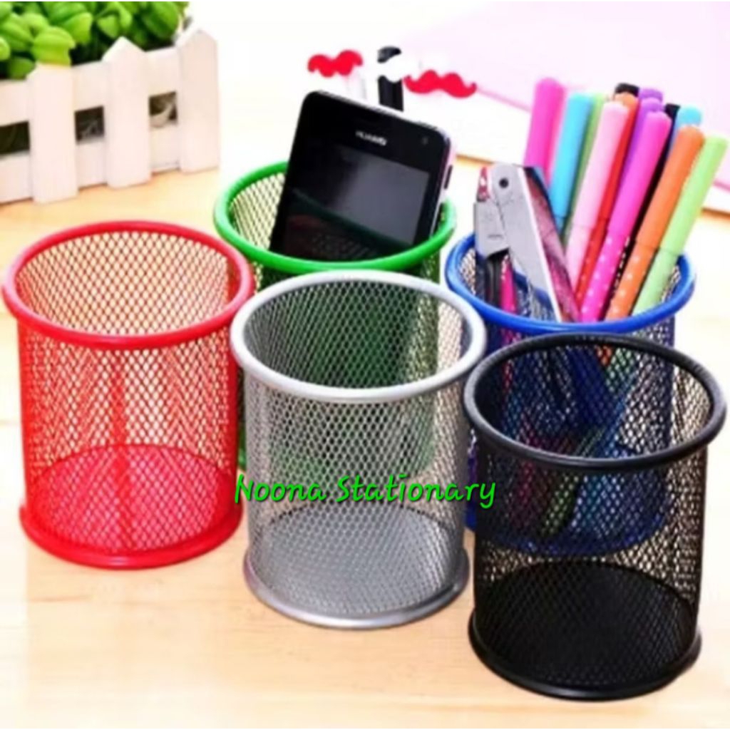 

V-TEC 802 Round Colour Pencil Cup / Tempat Pensil Meja / Organizer Alat Tulis