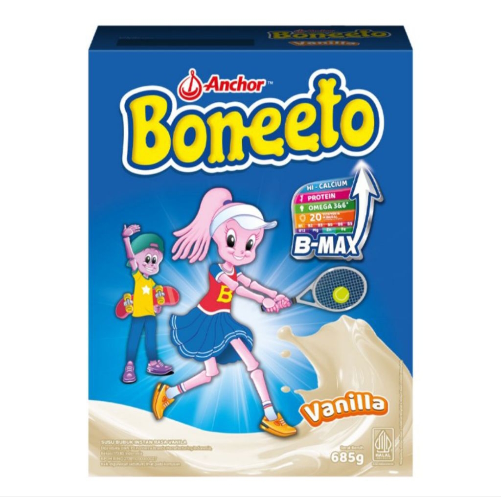 

Boneeto Susu Bubuk Hi-Calcium Creamy Vanilla 685 g