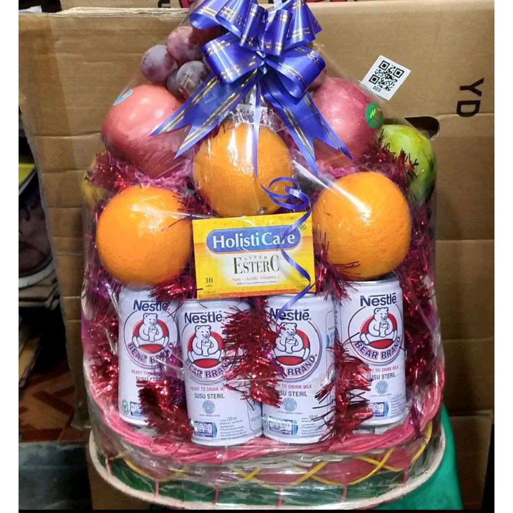 

Parcel Buah Segar + Minuman + Vitamin