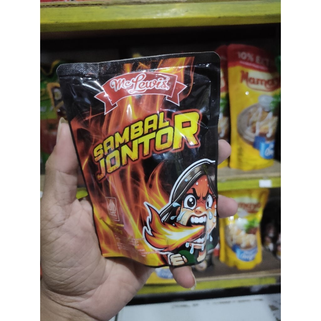 

mc lewis sambal jontor 200 gram