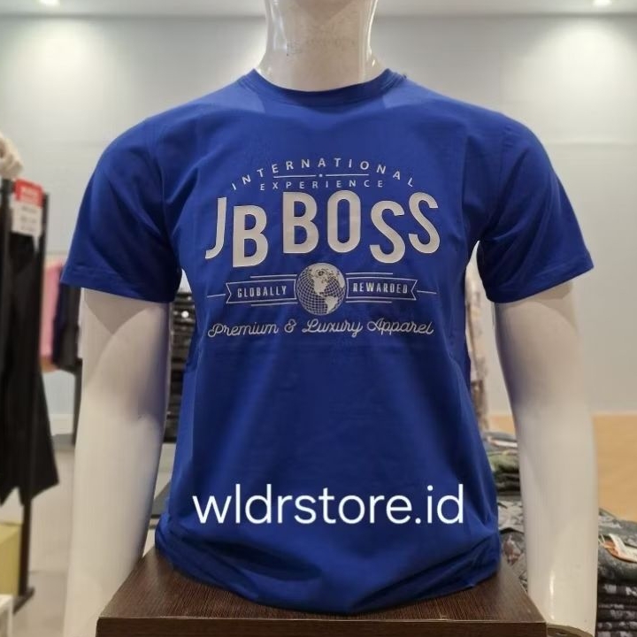 KAOS PRIA BRAND JB BOSS ORIGINAL LENGAN PENDEK SLIMFIT STRECH JB50001 320 BENHUR