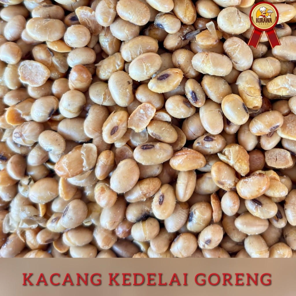 

Kacang kedelai goreng gurih renyah bebas pilih berat snack cemilan kacang