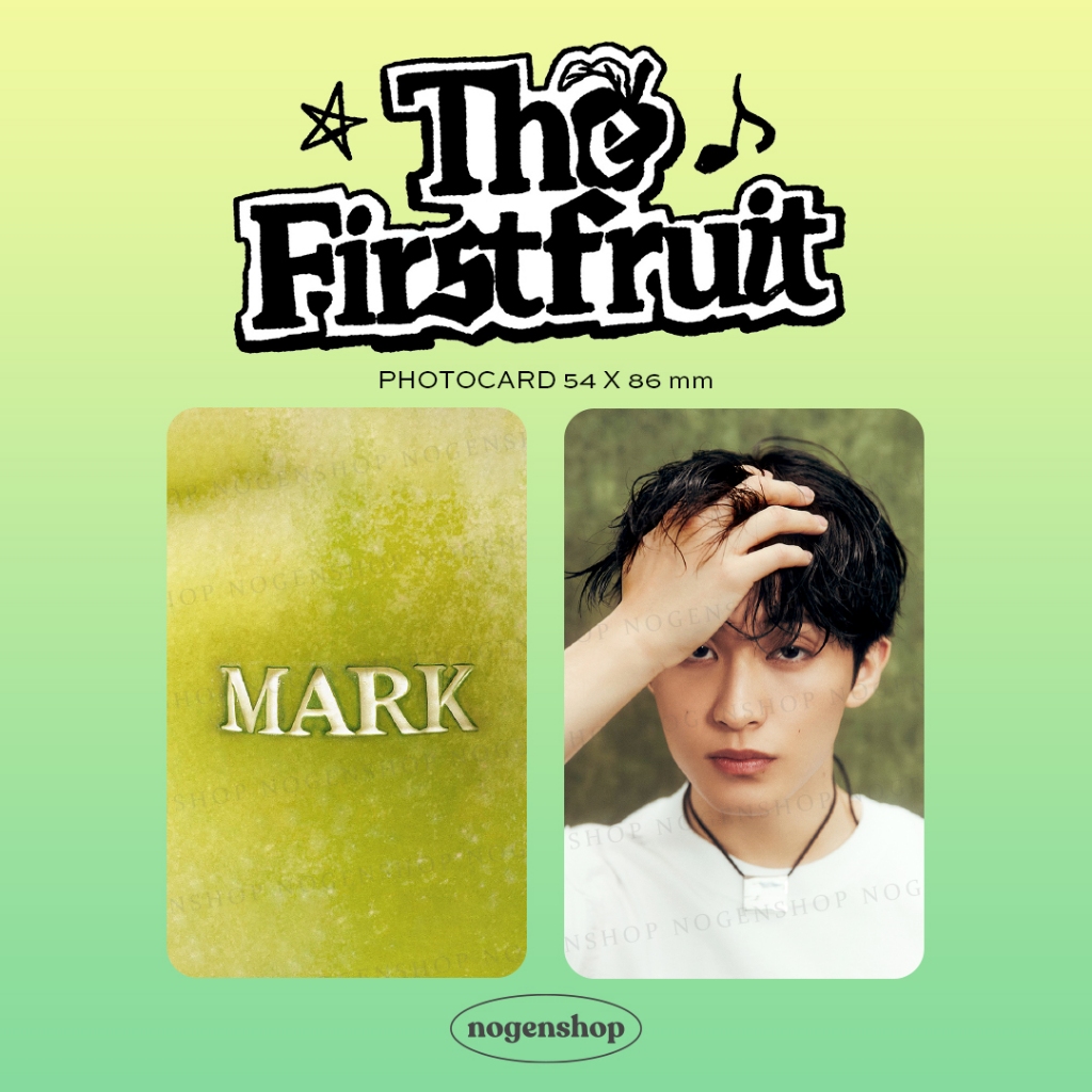 [UNOFFICIAL/FANMADE] PHOTOCARD PC NCT MARK THE FIRSTFRUIT