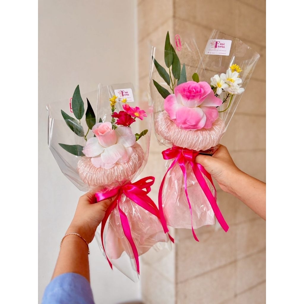 Fairy Single artificial Bouquet | Fidel Florist Semarang