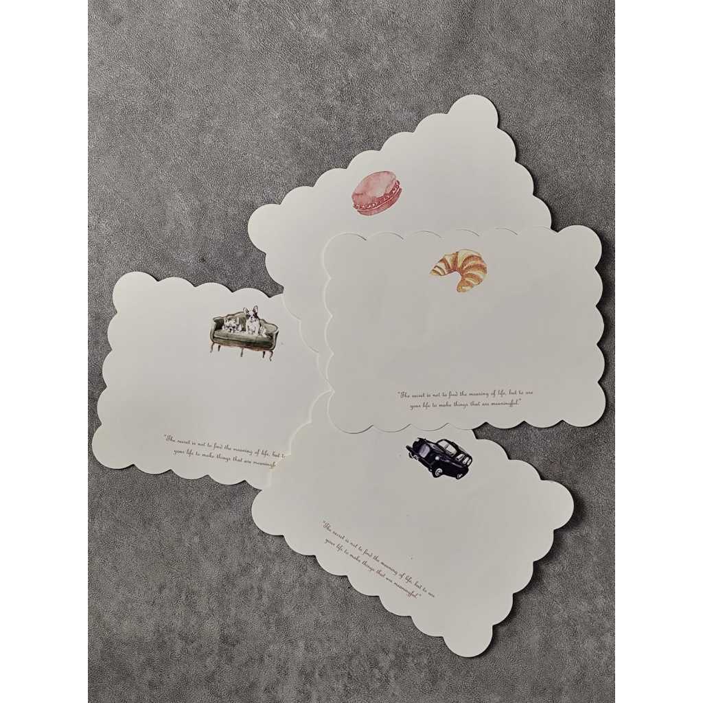 

Postcard - French (Kartu Ucapan | Blank Card | Greeting Card)