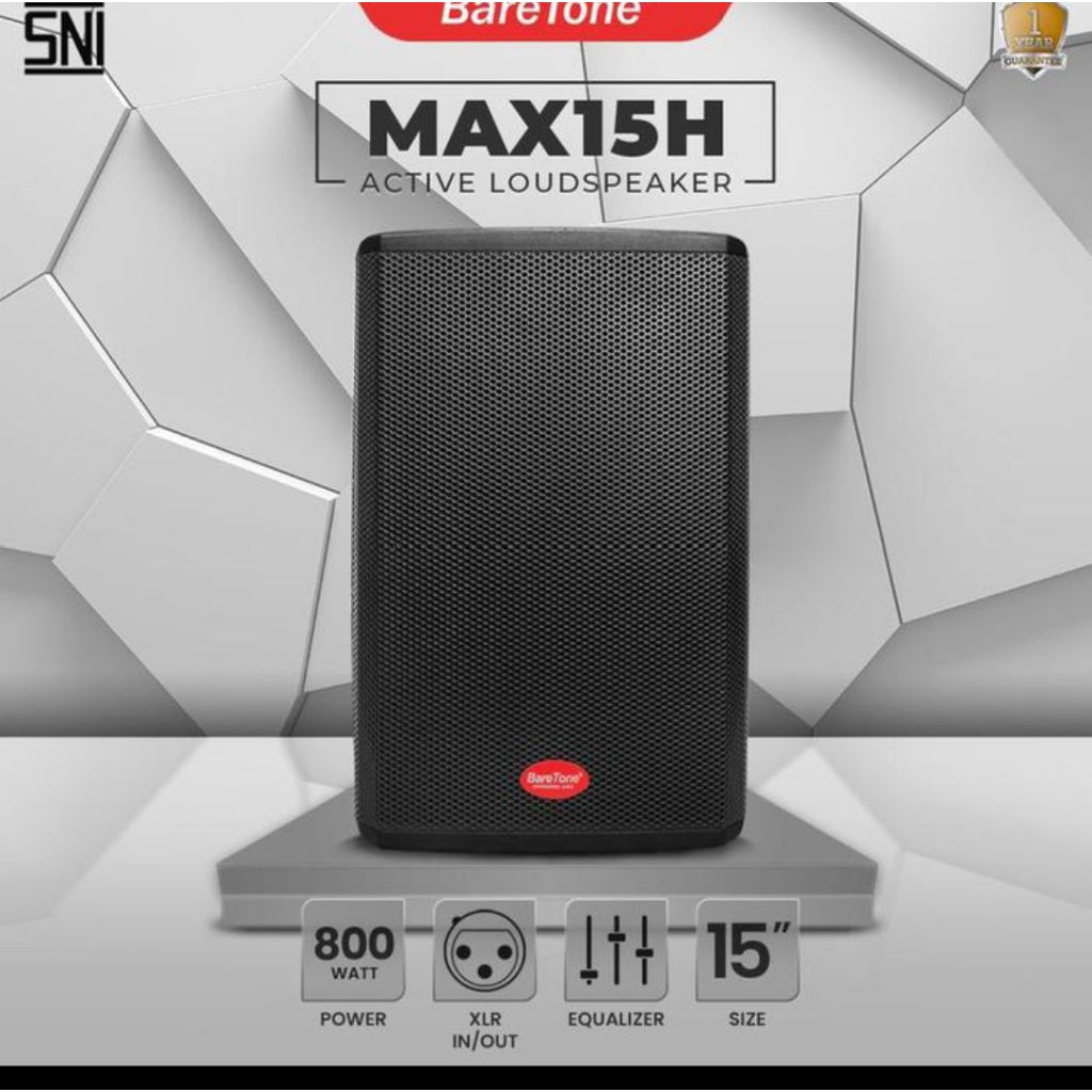 Aktif Speaker Baretone 15 inci Max 15H 800 watt
