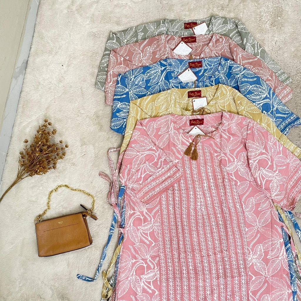 Daster Melisa by Putri Diana asli batik Pekalongan | Daster busui | Daster Rayon Premium | Daster Ba