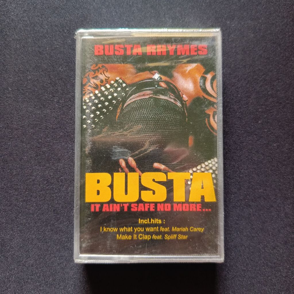 Kaset Busta Rhymes - It Ain't Safe No More (Sealed)